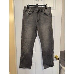 DL1961 Gray Avery Modern Straight Jeans 34x30